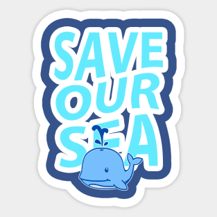 Save the sea Sticker